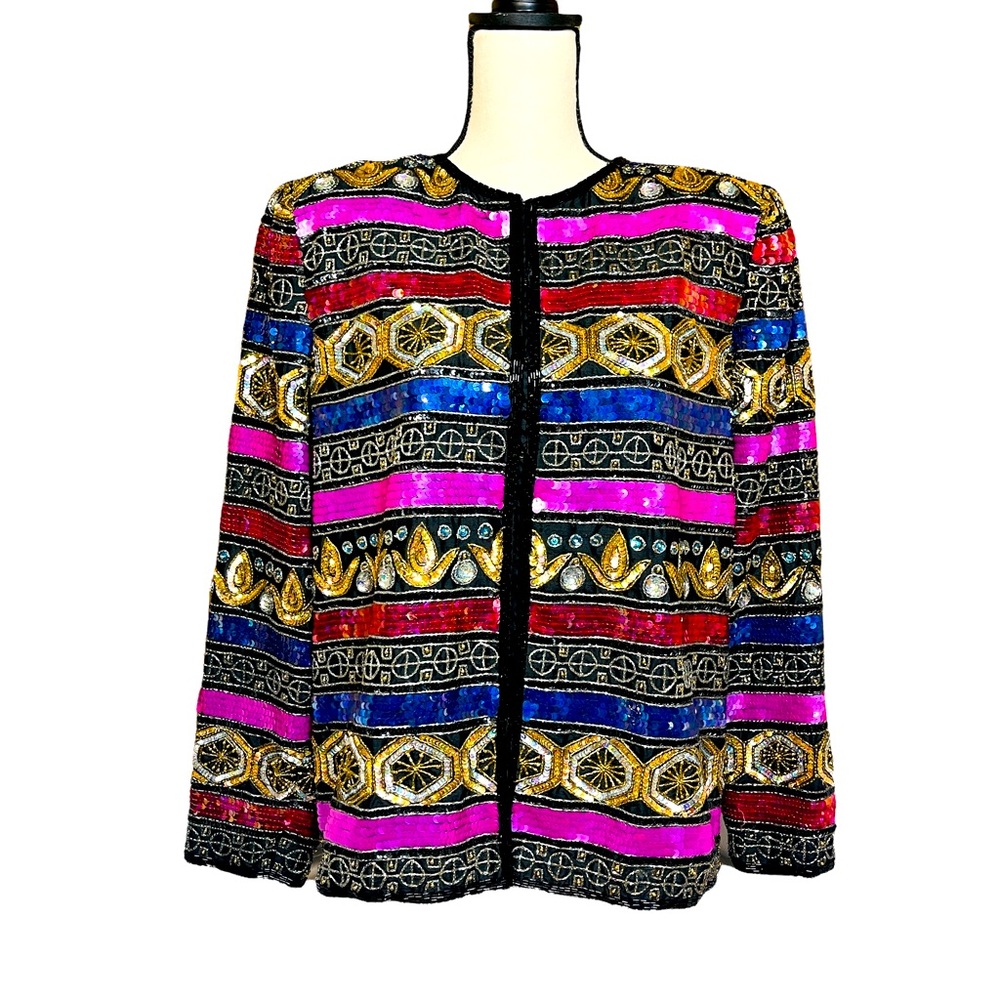 Laurence Kazar sequin